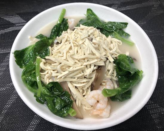 296. Braised Shredded Dried Tofu with Shrimp 蝦仁乾絲